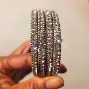 Brilliant Swarovski Crystal Bangle Bracelets